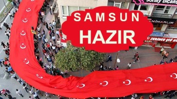 Samsun’da büyük halk yürüyüşü bugün yapılacak