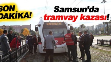 Maç öncesi talihsiz kaza…Tramvay seferleri durdu