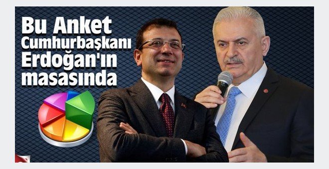 Cumhurbaşkanı Erdoğan’ın masasındaki son anket!