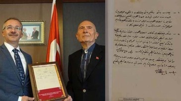İttihat ve Terakki dönemine ait 1283 belge hibe edildi