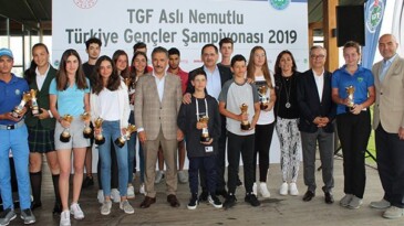 Türkiye Gençler Golf Şampiyonası Sona erdi