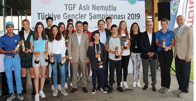 Türkiye Gençler Golf Şampiyonası Sona erdi