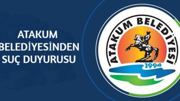 Atakum Belediyesi’nden üç suç duyurusu