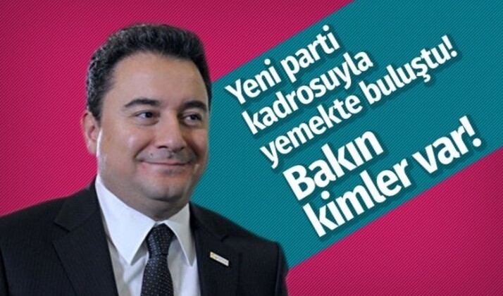 Ali Babacan Ekibiyle toplantı’da buluştu?