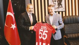 Samsunspor Yönetiminden Başkan Deveci’ye Ziyaret