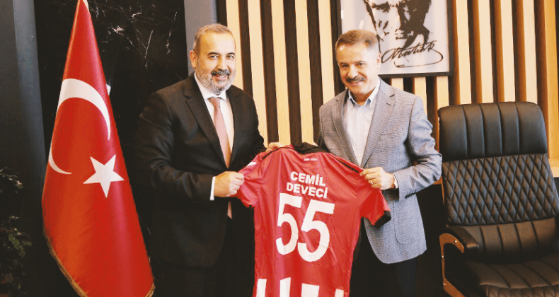 Samsunspor Yönetiminden Başkan Deveci’ye Ziyaret
