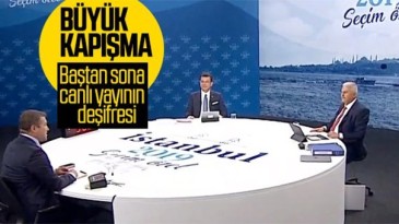 Ekrem İmamoğlu ile Binali Yıldırım ortak yayında neler konuştu?