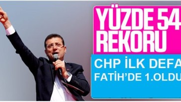 Ekrem İmamoğlu zaferi tarihe geçti