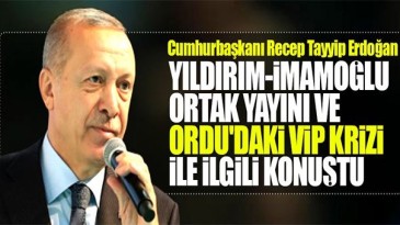 Cumhurbaşkanı Erdoğan’dan açıklamalar