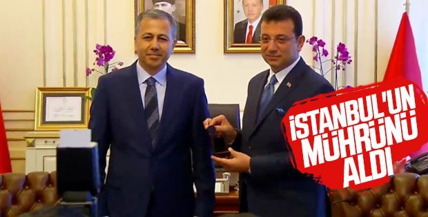 Başkan İmamoğlu görevi devraldı!