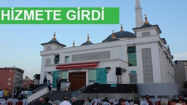 Kirazlık Merkez Cami ibadete açıldı 