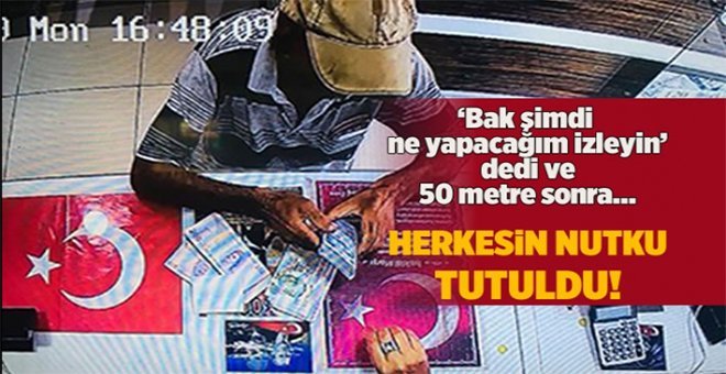 Antalya’da bir vatandaş 32 bin lirayı havaya saçtı