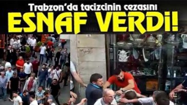 Tacizciye meydan dayağı attılar!