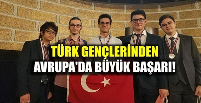 Türkiye ekibi, Avrupa Fizik Olimpiyatlarında birinci oldu