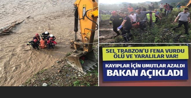Trabzon’da selden acı haber: Ölü ve yaralılar var!