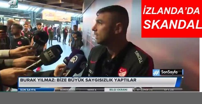 İzlanda’da A Milli Takıma büyük ayıp!