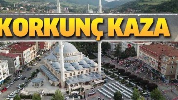 Havza’da korkunç kaza!