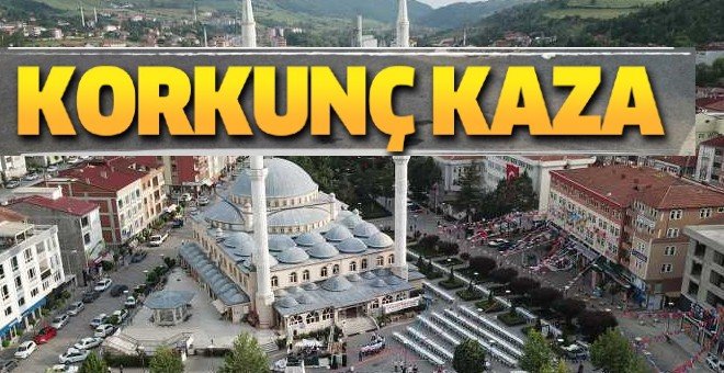 Havza’da korkunç kaza!