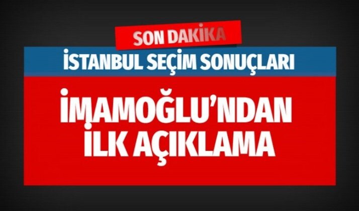 İmamoğlu’ndan Zafer Konuşması!