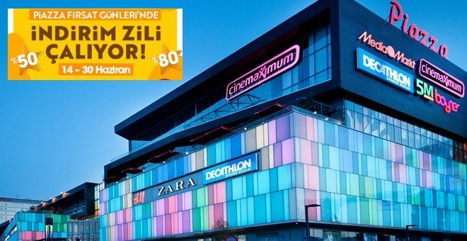 Piazza’da indirim coşkusu başlıyor!