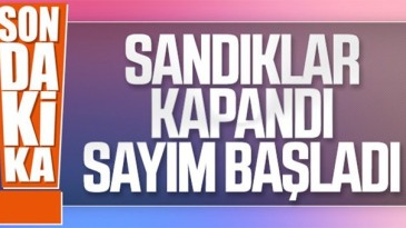 İstanbul’da sandıklar kapandı