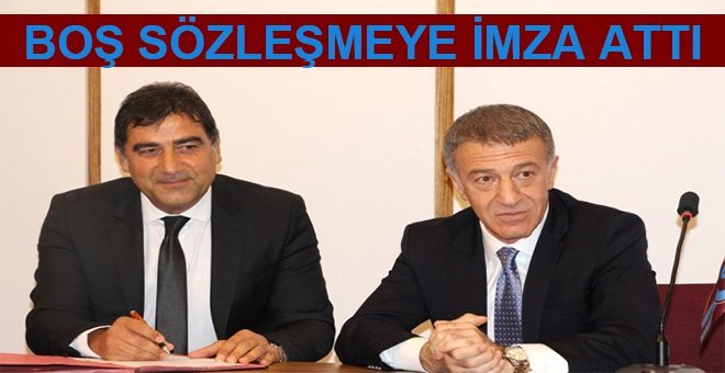 Ünal Karaman imzayı attı sözleri şaşırttı