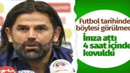 Bugün imzayı atan İbrahim Üzülmez’le yollar ayrıldı
