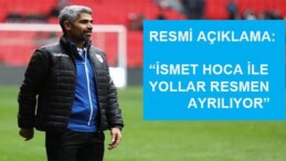 Öztopal: İsmet Hoca ile yollarımızı ayırma kararı aldık