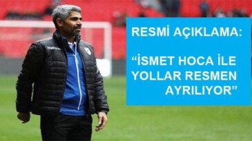 Öztopal: İsmet Hoca ile yollarımızı ayırma kararı aldık