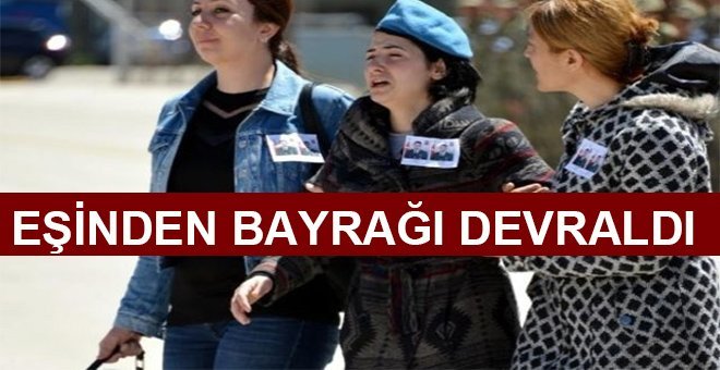 İşte kahraman Türk kadını! Eşinin şehit olduğu yerde görevde