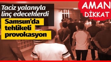 Suriyeli bir kişiye taciz yalanıyla linç girişimi