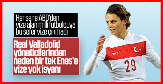 Amerika Milli Futbolcuya vize vermedi!
