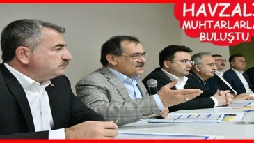 Başkan Demir, kurmaylarıyla Havza’da