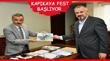 Başkan Kılıç, Vali Kaymak’ı Kapıkayafest’e Davet Etti