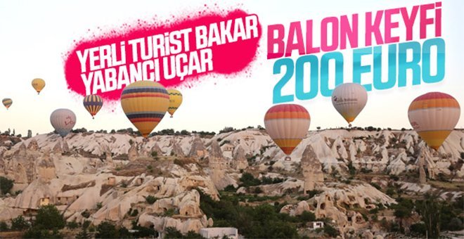Kapadokya para basıyor!