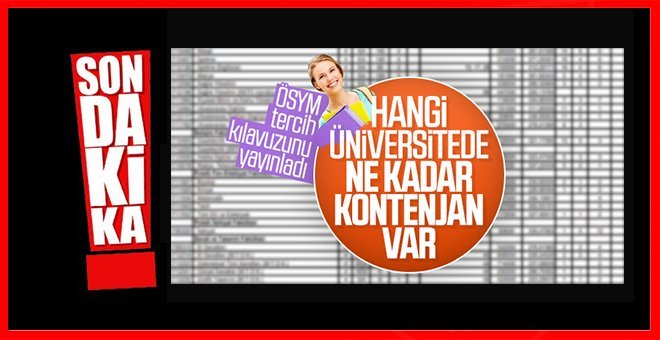 ÖSYM tercih kılavuzunu yayınladı