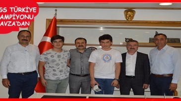 LGS Türkiye 1.si Başkan Özdemir’i ziyaret etti