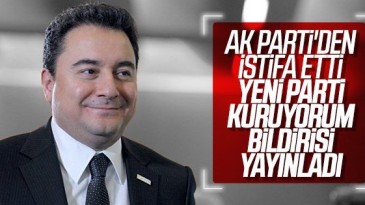Ali Babacan AK Parti ile bağlarını kopardı!