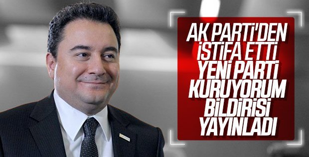 Ali Babacan AK Parti ile bağlarını kopardı!