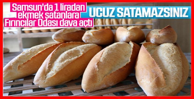 Samsun’da ucuz ekmek mahkemelik oldu