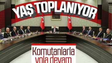 YAŞ toplantısı Cumhurbaşkanı Erdoğan başkanlığında toplanıyor!