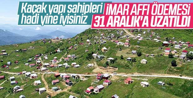 İmar Barışı Uzatıldı!