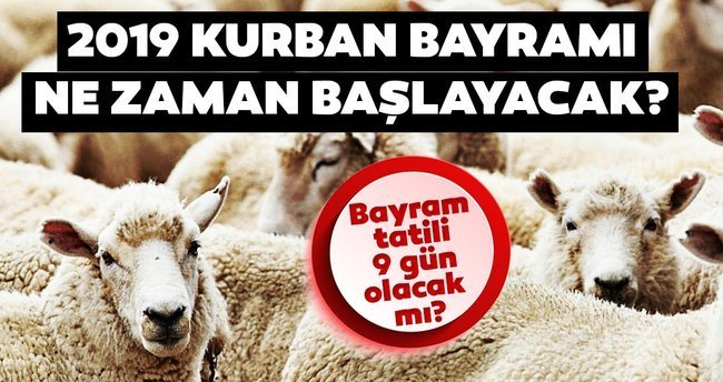 Kurban bayramı ayın kaçında başlıyor?