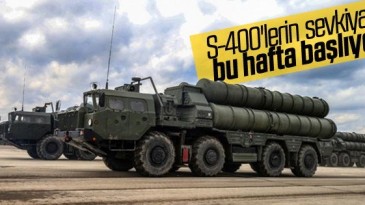 S-400’ler bu hafta geliyor