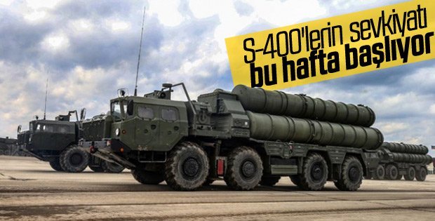 S-400’ler bu hafta geliyor