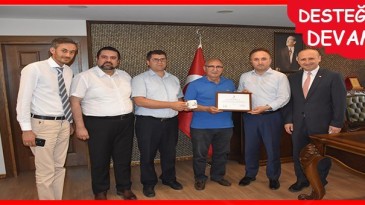 Kızılay’dan Milli Eğitim Müdürlüğü’ne Kan Bağışı Teşekkürü