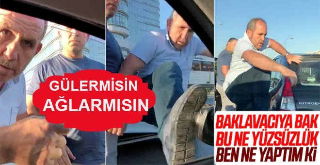 Hamile kadının olduğu araca saldıran kişiden açıklama