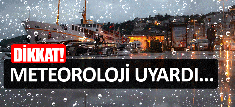 Meteorolojiden Samsun’un doğu ilçelerine uyarı!