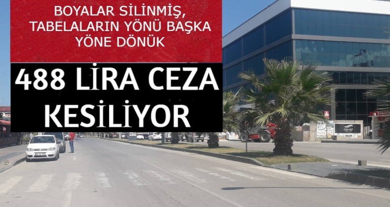 Sürücülere yaya geçidi ihlalinden 488 lira ceza kesildi