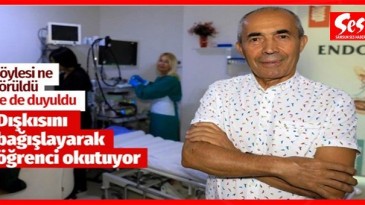 Böylesi ne görüldü ne duyuldu! Dışkısını bağışlayarak öğrenci okutuyor
